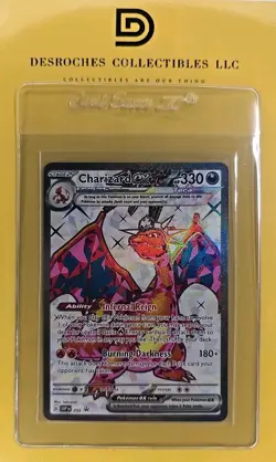 🔥Pokemon Charizard Base Set 004/102 Holo Rare English Card obsidian flames🔥📈 - Image 1