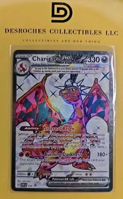 🔥Pokemon Charizard Base Set 004/102 Holo Rare English Card obsidian flames🔥📈 - Image 3