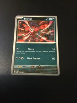 Pokemon Yveltal Mega Evolution #88/189 NM Reverse Holo Card - Image 1