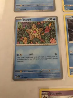Lot Of 7 Staryu and Starmie Pokemon Cards - Image 4