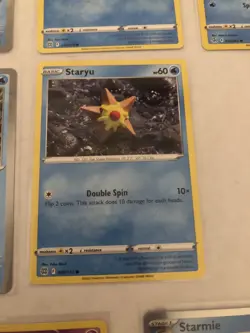 Lot Of 7 Staryu and Starmie Pokemon Cards - Image 5