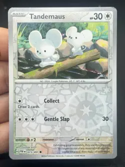 Tandemaus 073/091 Reverse Holo - LP-NM - Pokemon TCG Card - Image 1
