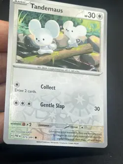 Tandemaus 073/091 Reverse Holo - LP-NM - Pokemon TCG Card - Image 2