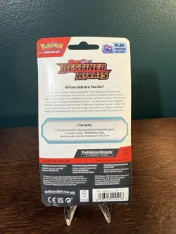 Pokemon TCG Eevee Card & Coin Blister Pack Set - Image 3