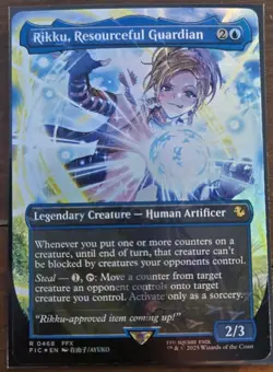 Rikku, Resourceful Guardian - (Chocobo Track) Foil - MTG Final Fantasy NM - Image 1