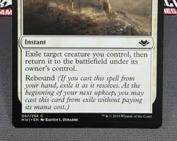 MTG Ephemerate- DAMAGED -Modern Horizons Magic the Gathering Card # 007 - Image 4