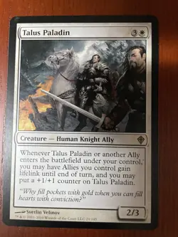 MTG Talus Paladin SINGLE USED EXCELLENT CONDITION SEE PHOTOS - Image 1