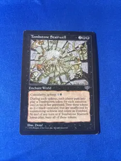 TOMBSTONE STAIRWELL LP Mirage Reserved List mtg Magic fast shipping - Image 1