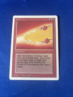 FORK LP Revised 3rd Edition Reserved List mtg Magic fast shipping - Image 1