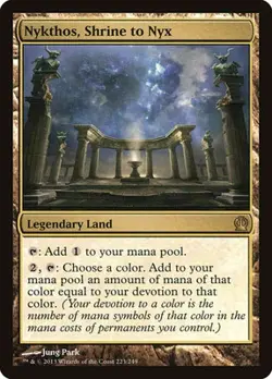 MTG - Nykthos, Shrine to Nyx - THS 223 - Non Foil - LP - Image 1