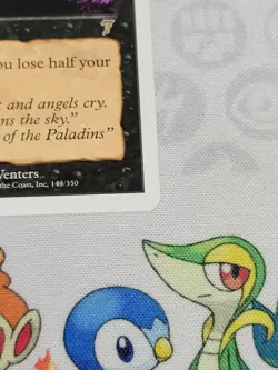 C3592 MAGIC MTG 7TH EDITION INFERNAL CONTRACT #143 LP RARE - Image 5