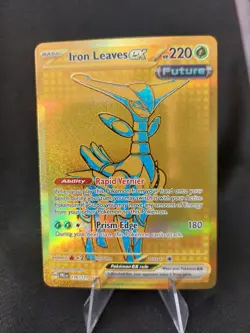 Iron Leaves ex 176/131 - Prismatic Evolutions Hyper Rare Holo Pokemon TCG - NM - Image 1