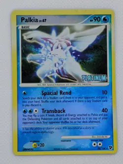 Pokemon TCG Palkia 26/106 Reverse Holo Great Encounters - LP - Image 1