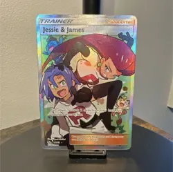 Pokemon Jessie & James Trainer Full Art 68/68 Hidden Fates Ultra Rare Holo - Image 1
