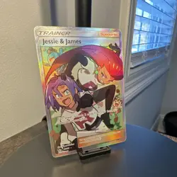 Pokemon Jessie & James Trainer Full Art 68/68 Hidden Fates Ultra Rare Holo - Image 2