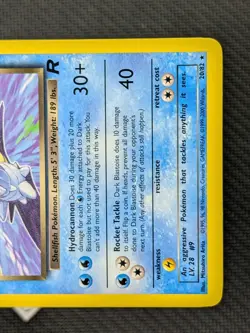 Dark Blastoise 20/82 - Team Rocket Unlimited Non-Holo Rare Pokemon TCG NM - Image 5