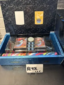 Pokemon Charizard X UPC Ultra Premium Collection Empty Box w/ Accessories + Code - Image 1