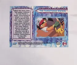 Topps Pokemon The Movie 2000 silver holo foil #30 The Tumultuous Waters LP - Image 2