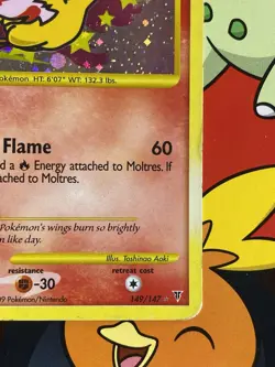 Moltres 149/147 Holo Secret Rare Pokemon TCG Supreme Victors Pokemon - Image 4