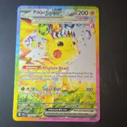 Pokemon Pikachu EX 238/191 Sv08: Surging Sparks Holo Special Illustration Rare … - Image 1