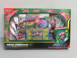 2025 Pokemon Mega Venusaur ex Premium Collection Factory Sealed Box - Image 1