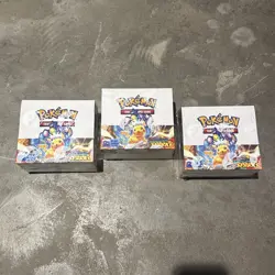 (3) Pokemon TCG Scarlet & Violet Surging Sparks Booster Box Sealed - Image 1