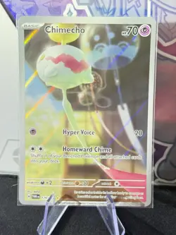 Chimecho 179/167 Full Art Holo Pokemon Sv06: Twilight Masquerade English NM - Image 1