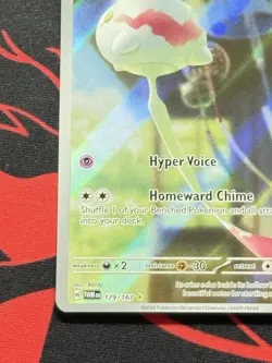 Chimecho 179/167 Full Art Holo Pokemon Sv06: Twilight Masquerade English NM - Image 5