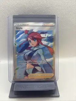 2021 Pokemon SWSH Shining Fates 072/072 Skyla Full Art Ultra Rare - Image 1