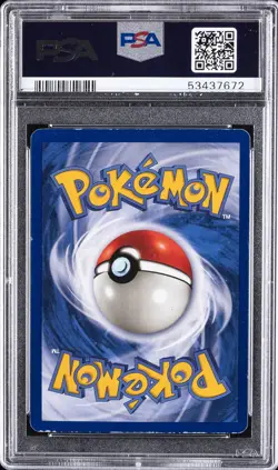 1999 POKEMON BASE SET 1ST EDITION #8 MACHAMP-HOLO PSA 3 - Image 2