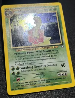 Pokemon - Meganium Holo - Near Mint NM - 2000 Neo Genesis 11/111 Rare - Image 2