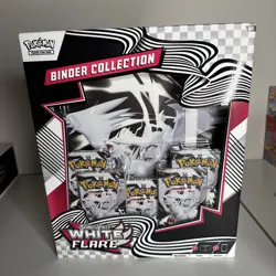 Pokemon TCG: Scarlet & Violet - WHITE FLARE Binder Collection NEW FACTORY SEALED - Image 3
