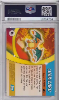Pokemon 2004 TOPPS Charizard Advanced Challenge PSA 9 (576) - Image 2