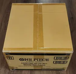 One Piece OP-13 Carrying On His Will Sleeved Booster Pack Case of 144 - Sealed - Image 3