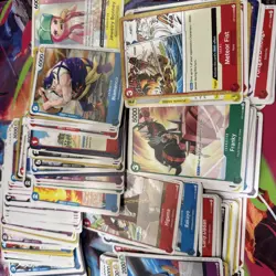 Bandai One Piece OP-13 Game Card 264x Mixed Cards Lot - Image 3