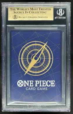 2023 One Piece Chinese Sabo P Kingdoms of Intrigue SR #OP04-083 BGS 9.5 - Image 2