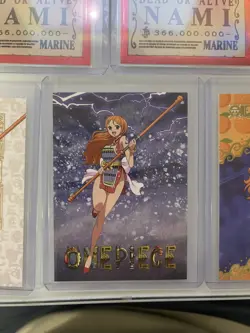 2024 PANINI ONE PIECE TREASURE BOX Nami COLLECTION #53 foil, #53, #3,#23,#33 - Image 5