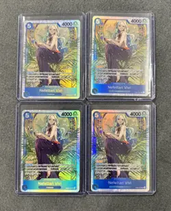 4x Nefeltari Vivi SR Playset EB03-024 ENGLISH One Piece Heroines (Near Mint) - Image 1