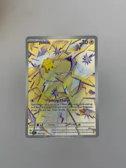 Pokemon TCG Joltik Card 150/142 Stellar Crown Illustration Rare NM Condition - Image 1