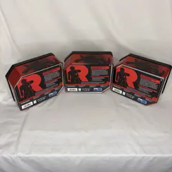 Team Rocket Tin Set 3x Mewtwo Persian Nidoking Empty No Cards - Image 4