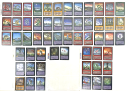 Lot of 56 Vintage 1994 Wyvern Card Game Cards - Image 1