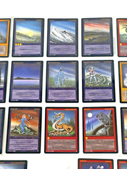 Lot of 56 Vintage 1994 Wyvern Card Game Cards - Image 4