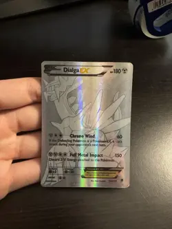 Pokemon TCG Silver Dialga EX Full Art 122/119 Secret Rare Card XY Phantom Forces - Image 2