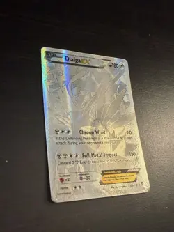 Pokemon TCG Silver Dialga EX Full Art 122/119 Secret Rare Card XY Phantom Forces - Image 3