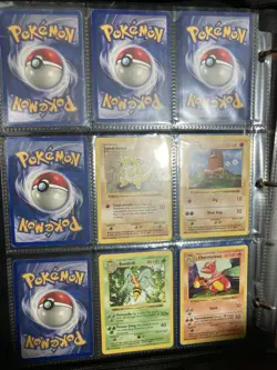 Pokemon Base Set Lot Of 89 All Shadowless Cards Includes 3 Holos Mewtwo - Image 5