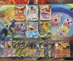 Pokemon Card Lot Full Art Alt Art Fire Lugia Ho Oh Mewtwo - Image 1