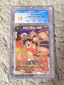 Dragon Ball Super Card Game 2022, Tournament Winner set of 3 , Gold Stamp CGC 10 - Image 2