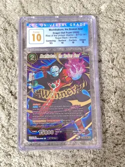 Dragon Ball Super Card Game 2022, Tournament Winner set of 3 , Gold Stamp CGC 10 - Image 4