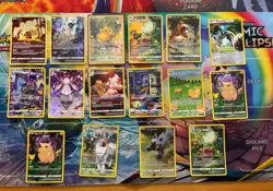 Pokemon Card Lot Full Art Alt Art Fire Mew Ditto Pikachu - Image 1