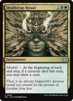 Deathreap Ritual 86 NM Duskmourn House of Horror Commander DSC Magic MTG - Image 1